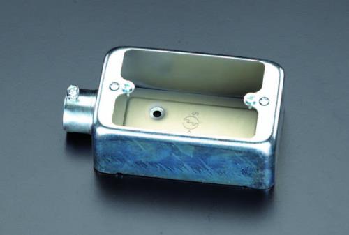 ESCO（エスコ） Ｅ１９ 露出スイッチボックス(1個用) EA940CS-1