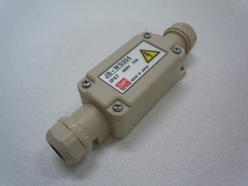 ESCO（エスコ） 4極(300V/15A) 端子台付中継ﾎﾞｯｸｽ(ﾍﾞｰｼﾞｭ) EA940CX-4J