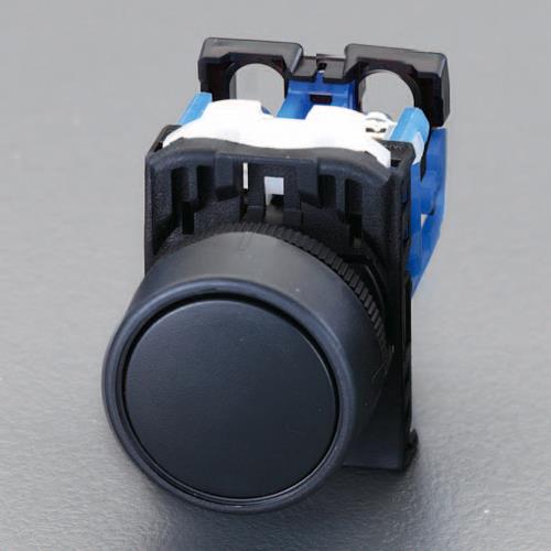 富士電機機器制御 22/25mm 押しボタンスイッチ(ｵﾙﾀﾈｲﾄ形/黒) AR22F5R