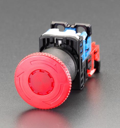 富士電機機器制御 22/25mm 押ボタンスイッチ(LED非常停止) AR22V2L