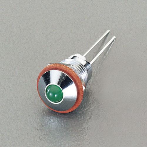 サトーパーツ φ 8.1mm 表示灯ＬＥＤブラケット(緑) DB-1-F-CHG