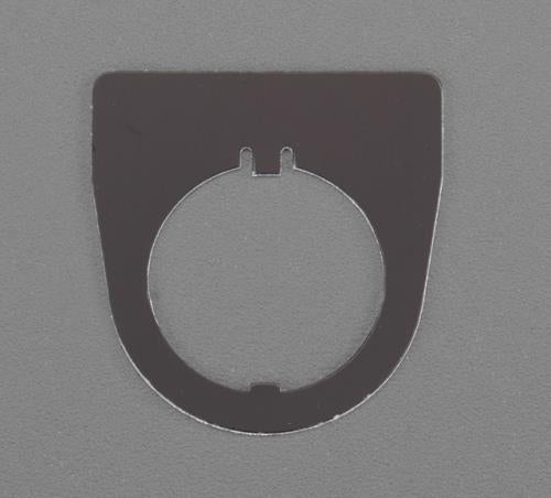 富士電機機器制御 22mm 銘板(無地) AR9P015B00