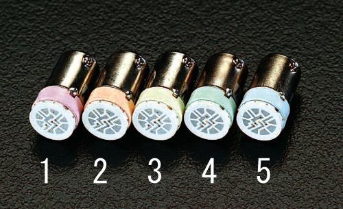 ESCO（エスコ） AC/DC 6V (20.5mm) ＬＥＤランプ(ｵﾚﾝｼﾞ) EA940DE-2