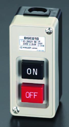 ESCO（エスコ） 15A/3P三相 押ボタン開閉器 EA940DF-56