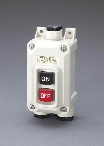 ESCO（エスコ） 15A/3P三相 押しボタン開閉器(一般防雨形) EA940DF-82