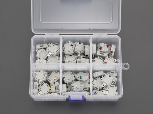 サトーパーツ 300V/10A ｽｸﾘｭｰﾚｽ端子台ｾｯﾄ(ﾊﾟﾈﾙ用) LSL-8000-ST