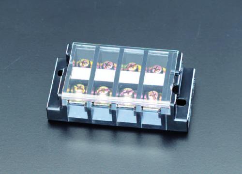 ESCO（エスコ） 4極[600V/ 50A] 組端子台 EA940DM-24