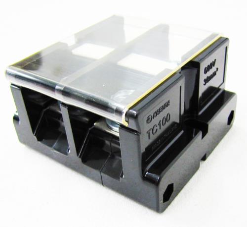 ESCO（エスコ） 2極[600V/130A] 組端子台 EA940DM-32