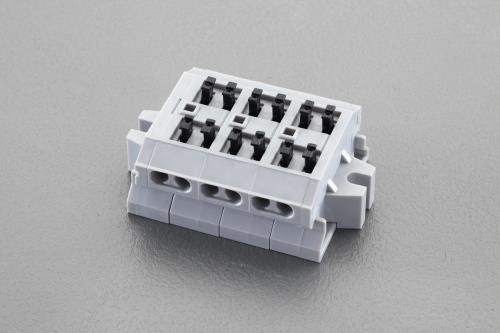 サトーパーツ 2極[DC300V/10A] スクリューレス端子台 ML-1700-B-2P