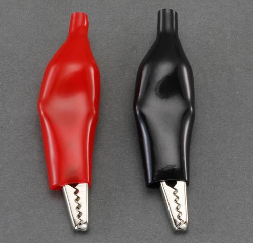 ESCO（エスコ） 0.33-1.31mm2x50mm/10A クリップ(赤･黒) EA940DP-204
