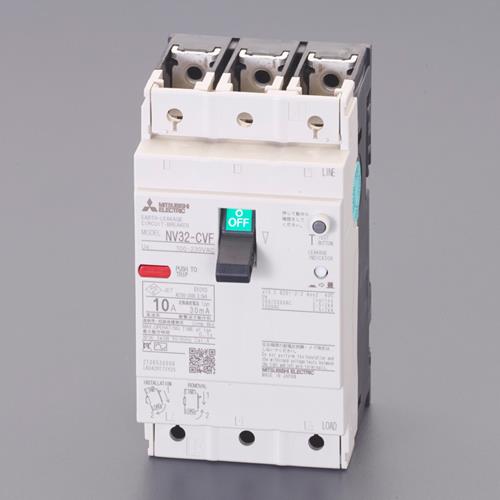 三菱電機 AC100-230V/  5A/3極 漏電遮断器(ﾌﾚｰﾑ30) NV32-CVF