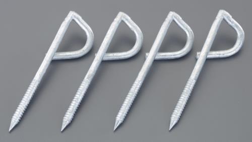 日本アンテナ 支線固定くぎ(4本入) HS-6-SP