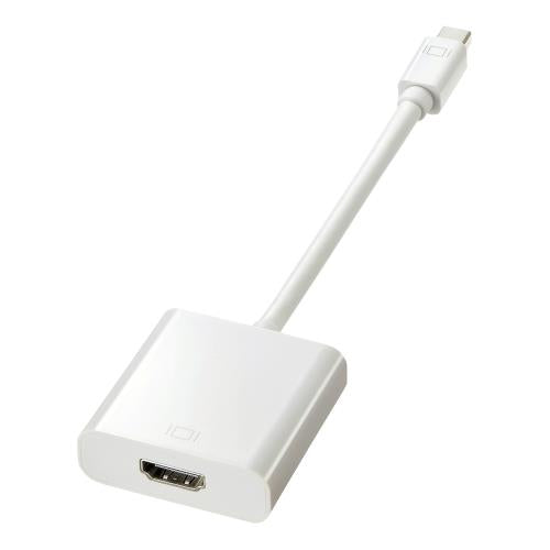 サンワサプライ [MiniDisplayPort-HDMI] 変換ｱﾀﾞﾌﾟﾀｰ(HDR) AD-MDPPHD01