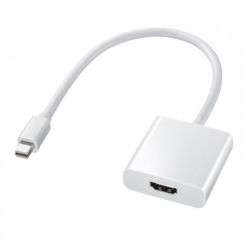 サンワサプライ [MiniDisplayPort-HDMI] 変換ｱﾀﾞﾌﾟﾀｰ AD-MDPHD04