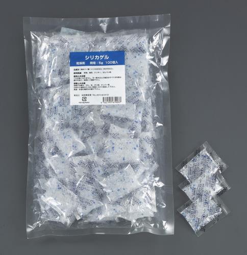 ESCO（エスコ） 60x50mm シリカゲル乾燥剤(100個) EA941A-41