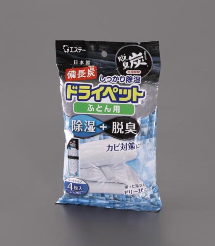 ESCO（エスコ） (51gx 4個)  ﾄﾞﾗｲﾍﾟｯﾄ(除湿剤/ふとん用) EA941A-69