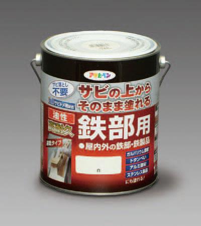 ESCO（エスコ） 1.6L [油性]鉄用ペイント(ﾗｲﾄｸﾞﾘｰﾝ) EA942CG-67