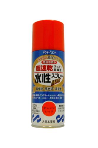 ESCO（エスコ） 300ml 水性多用途スプレー(ｵﾚﾝｼﾞﾚｯﾄﾞ) EA942EB-36