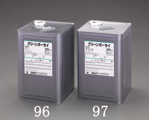 ESCO（エスコ） 20kg [油性]環境対応型錆止め塗料(赤) EA942ED-97