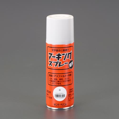ESCO（エスコ） 300ml マーキングスプレー(白) EA942EH-121