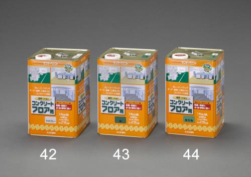 ESCO（エスコ） 14kg 油性・コンクリート床塗料(若竹色) EA942EH-44