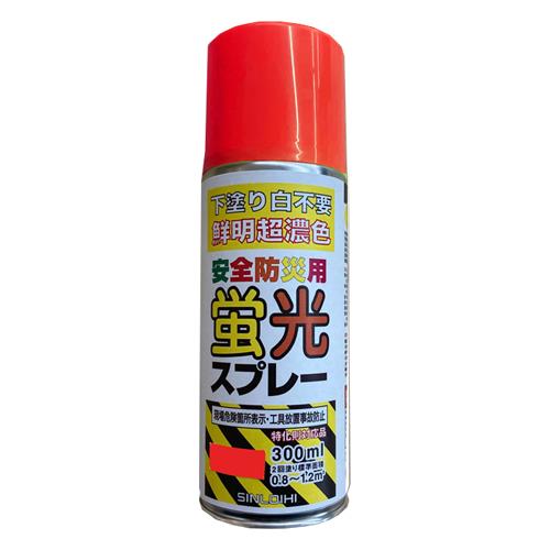 ESCO（エスコ） 300g [超濃色･鮮明]蛍光スプレー(ﾚｯﾄﾞ) EA942EV-4