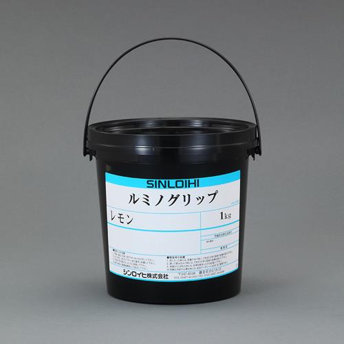 ESCO（エスコ） 1.0kg 滑り止め塗料(蛍光ﾚﾓﾝ) EA942EW-61A