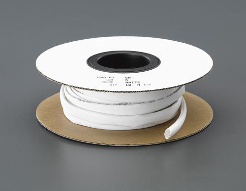 ESCO（エスコ） 1.0mmx 10m 熱収縮チューブ(白) EA944BE-1