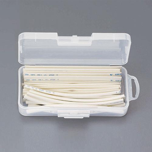 ESCO（エスコ） 熱収縮チューブセット(白/25ﾋﾟｰｽ) EA944BF-26