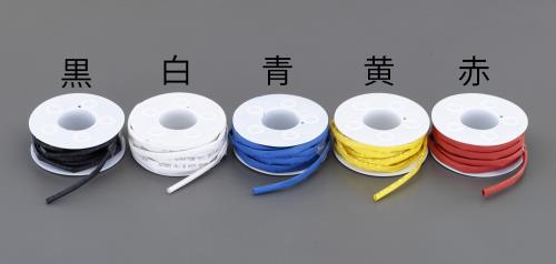 ESCO（エスコ） 3mm x 8m 熱収縮チューブ(黒) EA944BH-101