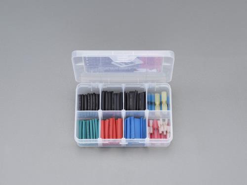 ESCO（エスコ） 熱収縮チューブセット(ｶﾗﾌﾙ/110ﾋﾟｰｽ) EA944BH-13