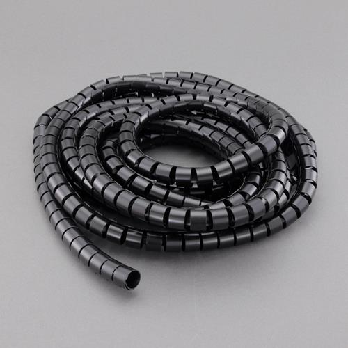 ESCO（エスコ） 20mmx5m スリットチューブ(黒) EA944BX-123
