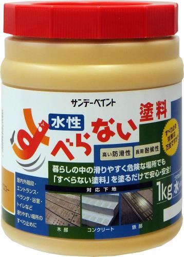 ESCO（エスコ） 1.0kg 滑り止めコート剤(ｲｴﾛｰ) EA944DH-11