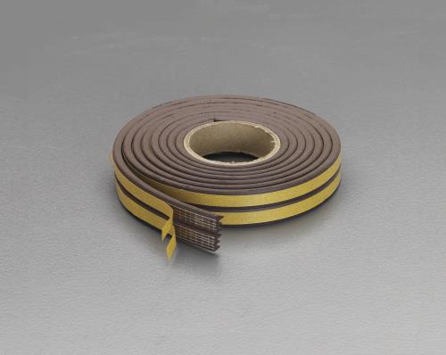 ESCO（エスコ） 5.5x9mm/2m 戸当りクッションテープ(P型) EA944KD-3