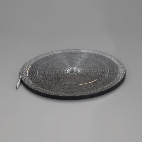 ESCO（エスコ） 40mmx30m 両面マジック結束バンド(黒) EA944MA-234