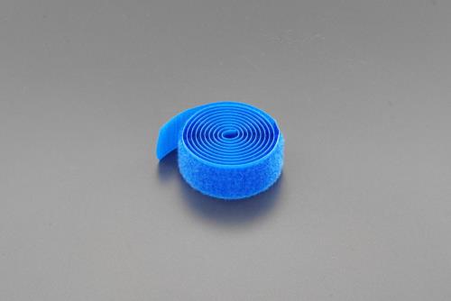 ESCO（エスコ） 25mmx1.1m 簡易結束マジックストラップ(青) EA944MA-8