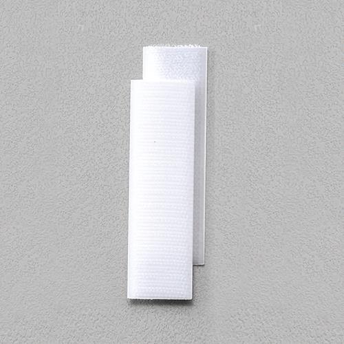 ESCO（エスコ） 25x100mm マジックテープＰＰ用(粘着付/白) EA944MB-51