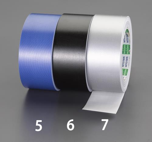 ESCO（エスコ） 50mmx25m 布粘着テープ(黒) EA944NA-6