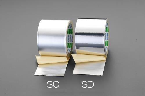 ESCO（エスコ） 75mmx10m 粘着テープ(ｱﾙﾐ箔) EA944SC-75