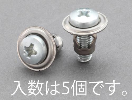 ESCO（エスコ） M3/0.5-1.2mm サッシ用アンカー(5組) EA947AS-3
