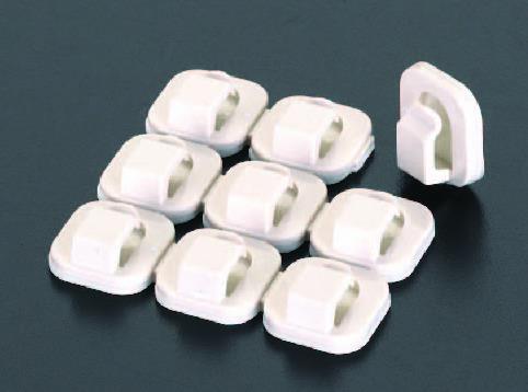 ニトムズ 3-5mm コードクリップ(粘着/9個) H164