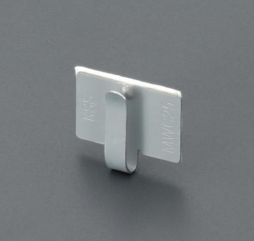 ESCO（エスコ） 19.4x10x15mm コードクリップ(粘着付/10個) EA947FA-31