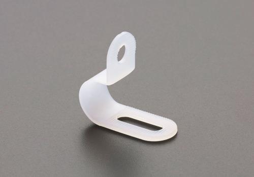 ESCO（エスコ） 6.7- 9.5mm ケーブルクランプ (100本) EA947FA-62