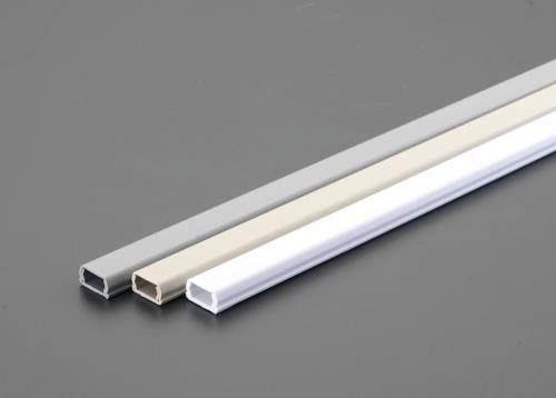 ESCO（エスコ） 16mmx1.0m モール(ﾌﾟﾗｽﾁｯｸ製/灰/2本) EA947HM-101