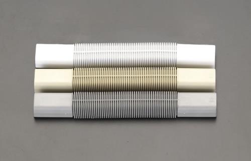 ESCO（エスコ） 29x180mm モール継手ﾌﾘｰ(ﾌﾟﾗｽﾁｯｸ製/灰/2個) EA947HM-103K