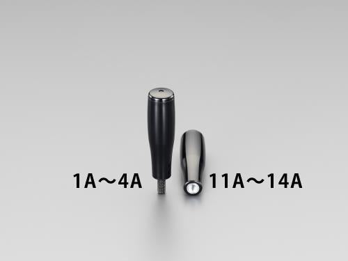 鍋屋バイテック（NBK） M8x15mm 雄ねじ固定グリップ(ｽﾁｰﾙ製) GTM-24-M8