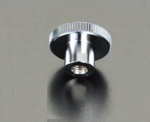 鍋屋バイテック（NBK） M6/φ24mm 雌ねじノブ(ｽﾁｰﾙ製) KNF-24-M6