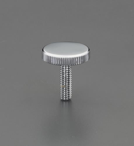 ESCO（エスコ） M4x16mm/φ16mm ﾛｰﾚｯﾄﾉﾌﾞ(雄ねじ/ｽﾁｰﾙ製) EA948BB-82