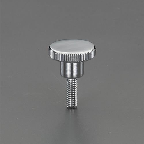 ESCO（エスコ） M6x30mm/φ24mm ﾛｰﾚｯﾄﾉﾌﾞ(雄ねじ/ｽﾁｰﾙ製) EA948BB-9.5A