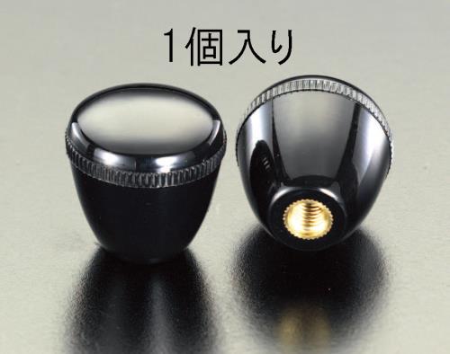 鍋屋バイテック（NBK） M6/25mm 雌ねじグリップ KEC-6-BK